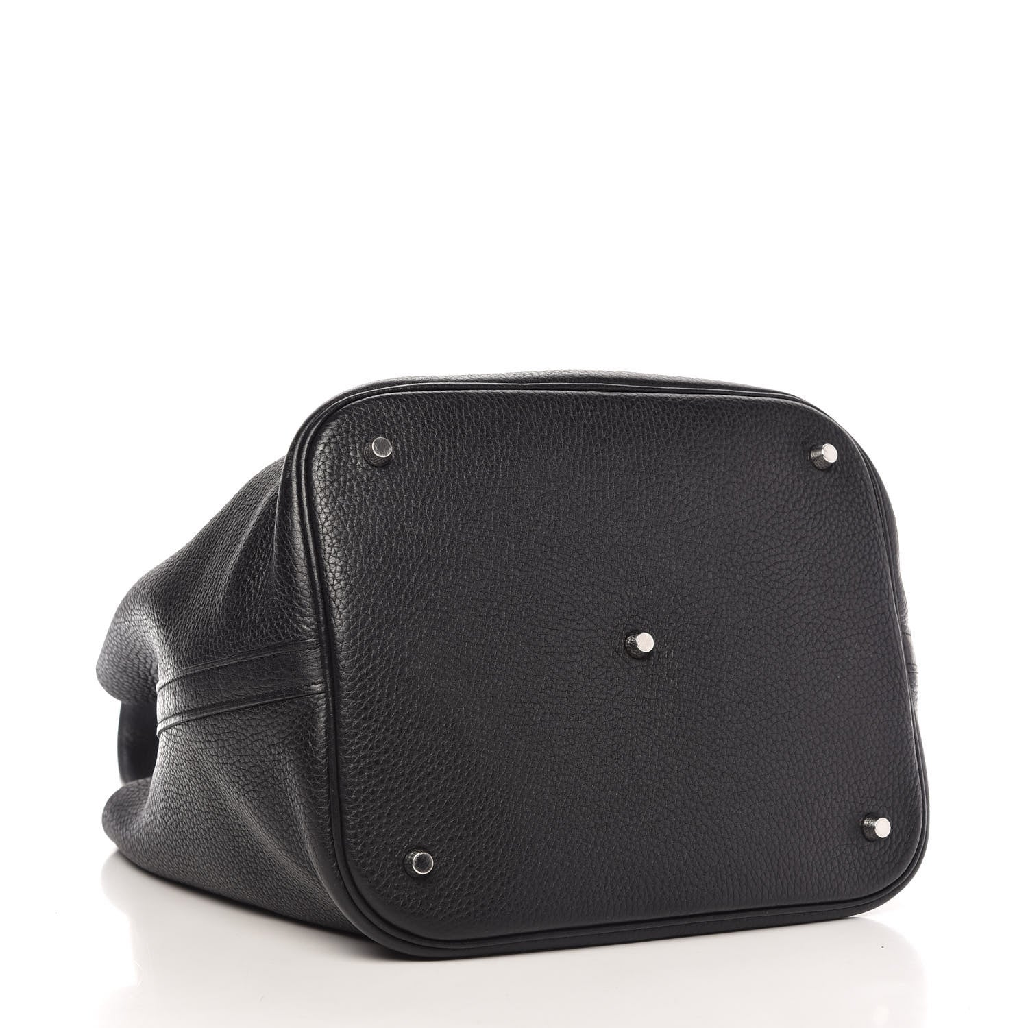 Hermes Taurillon Clemence Picotin Lock 26 GM Black 4 of 10