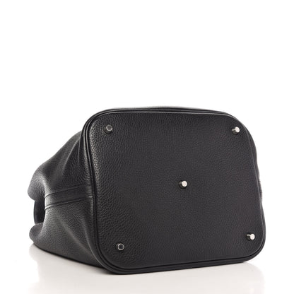 Hermes Taurillon Clemence Picotin Lock 26 GM Black 4 of 10