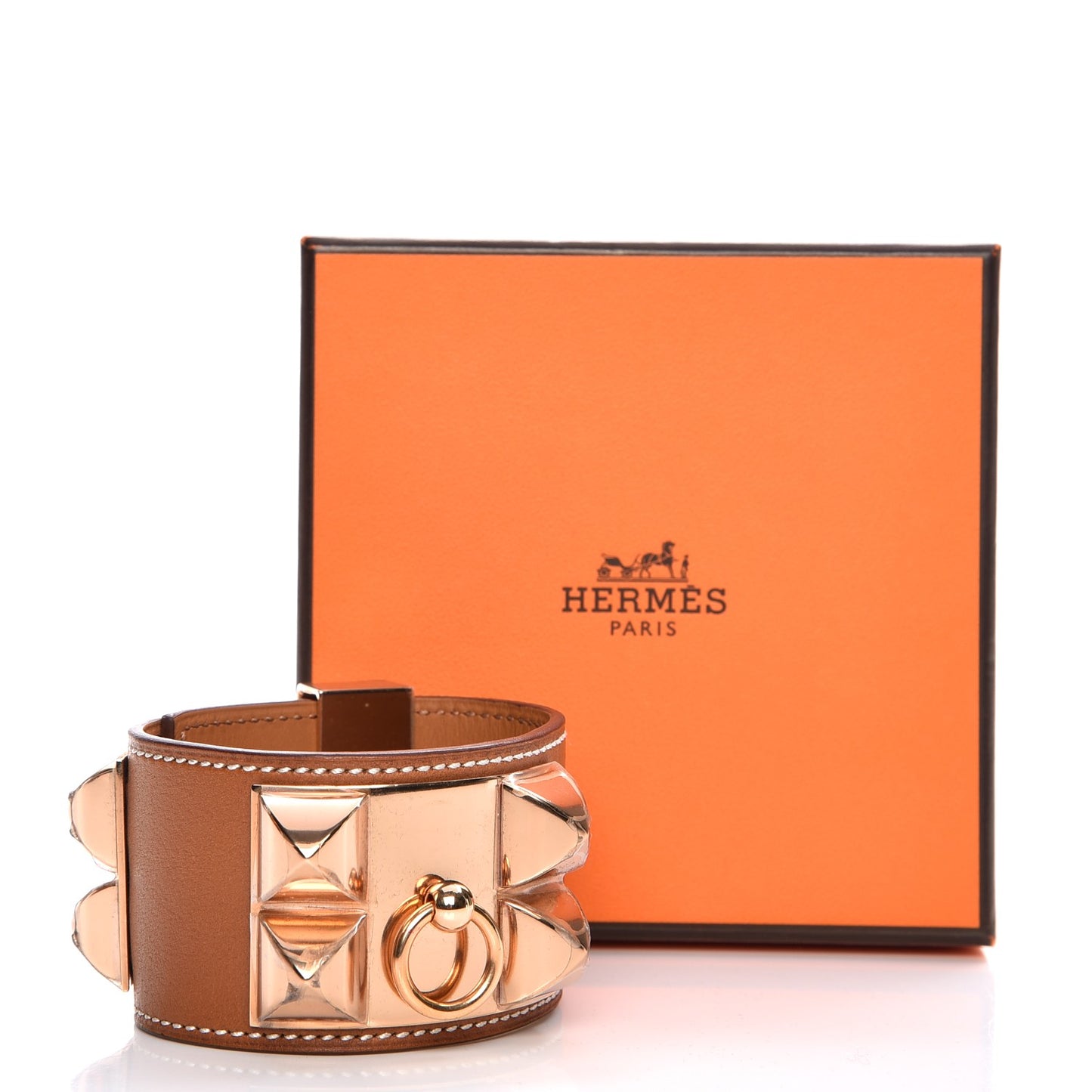 Barenia Collier de Chien CDC Bracelet S Fauve