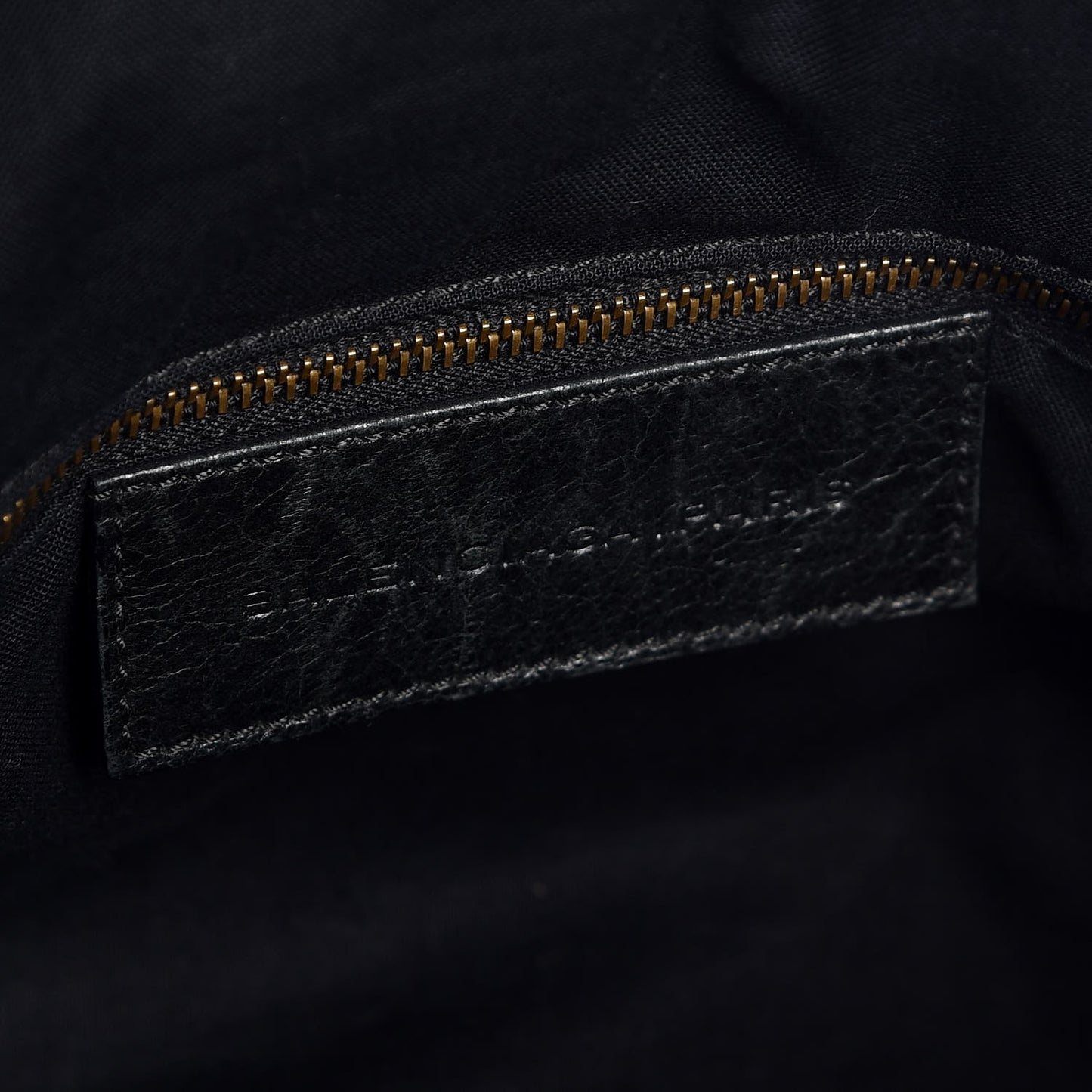 Chevre Classic Hardware Twiggy Black