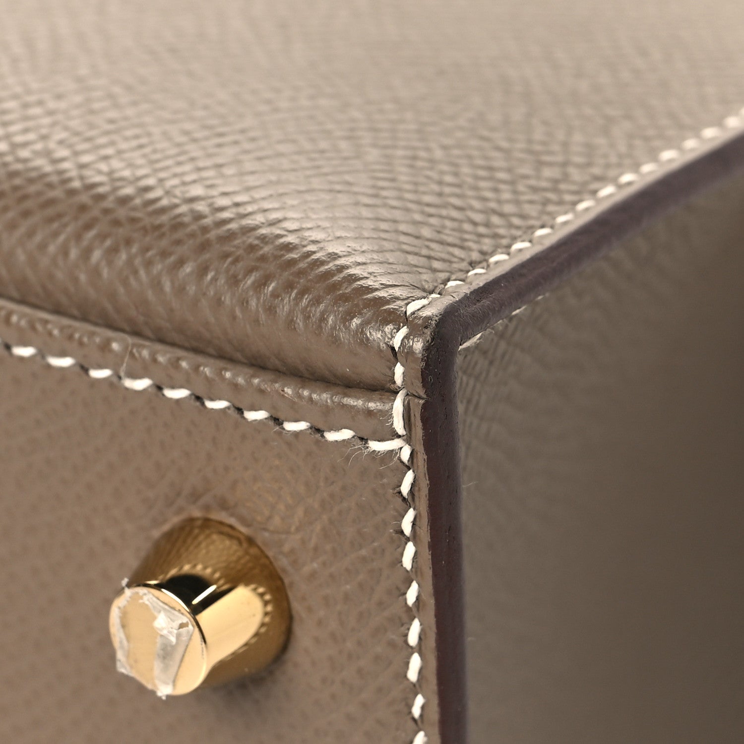 Hermes Epsom Kelly Sellier 25 Etoupe 12 of 13