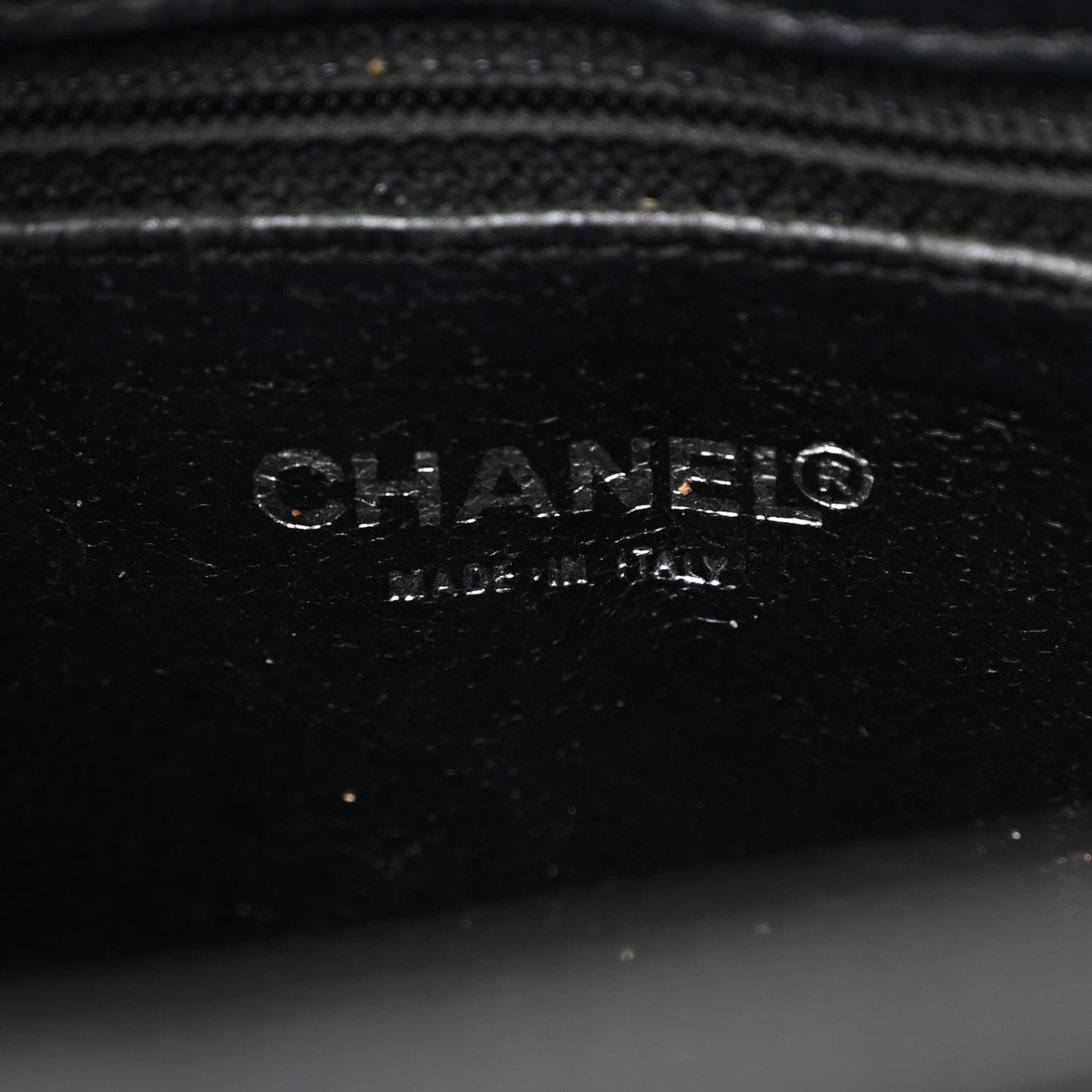 Caviar Quilted Medallion Tote Black