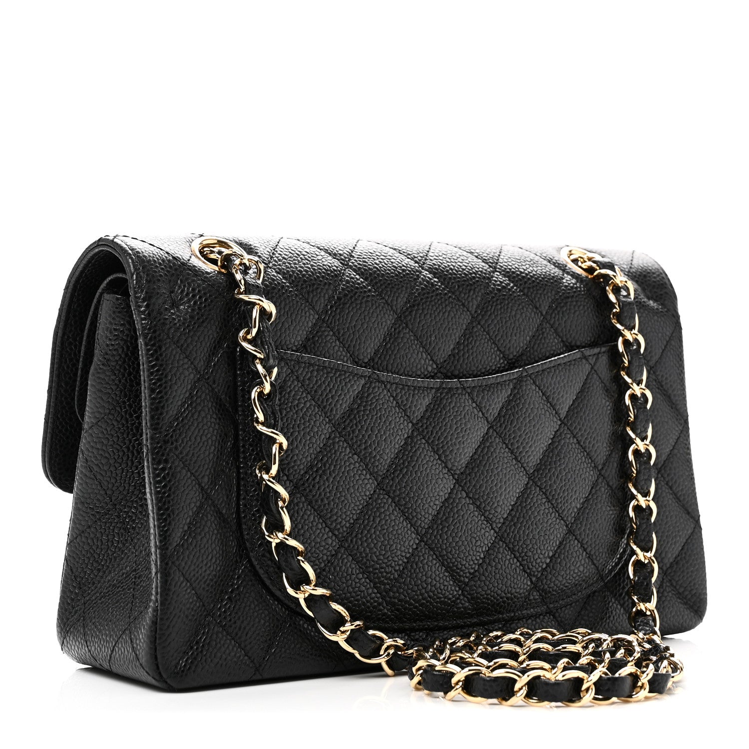 Chanel Caviar Quilted Small Double Flap Black 3 of 11