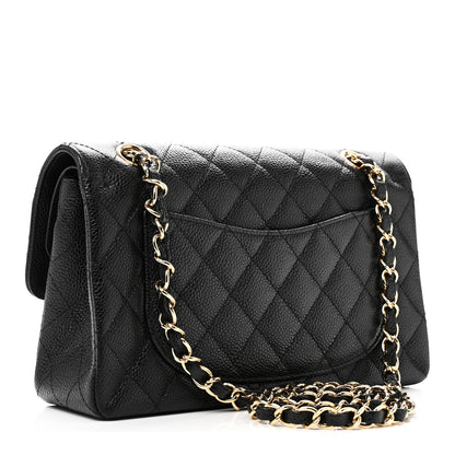 Chanel Caviar Quilted Small Double Flap Black 3 of 11