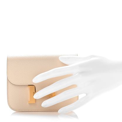 Hermes Epsom Constance Slim Wallet Craie 2 of 8