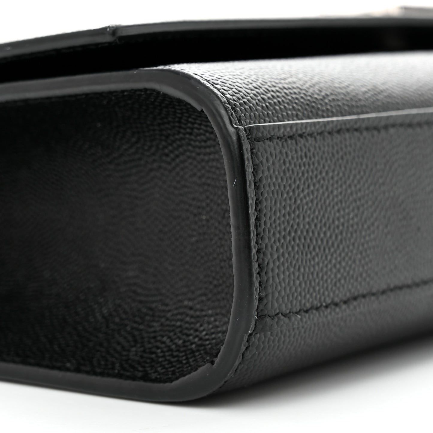 Grain De Poudre Medium Classic Monogram Kate Satchel Black