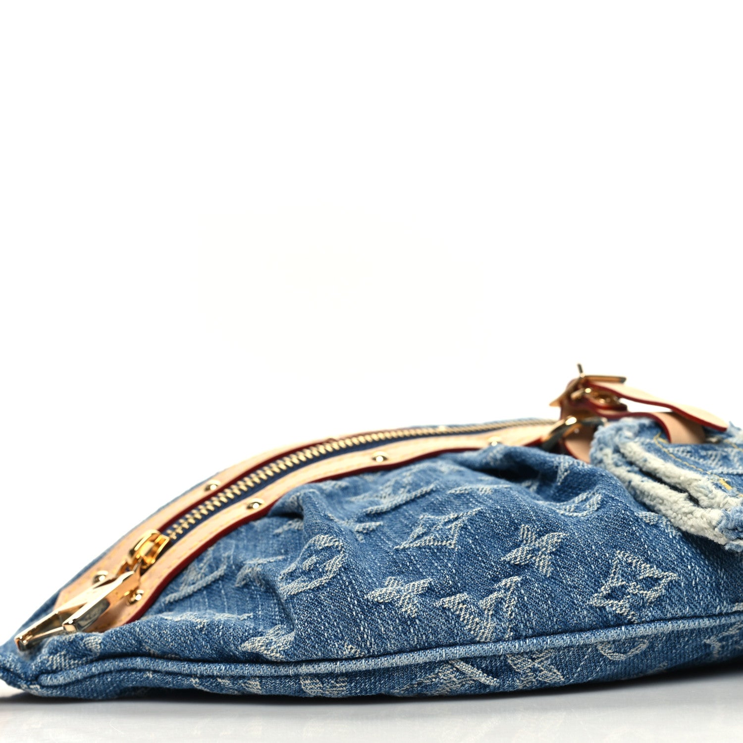 Louis Vuitton Monogram Denim High Rise Bumbag Blue 7 of 8