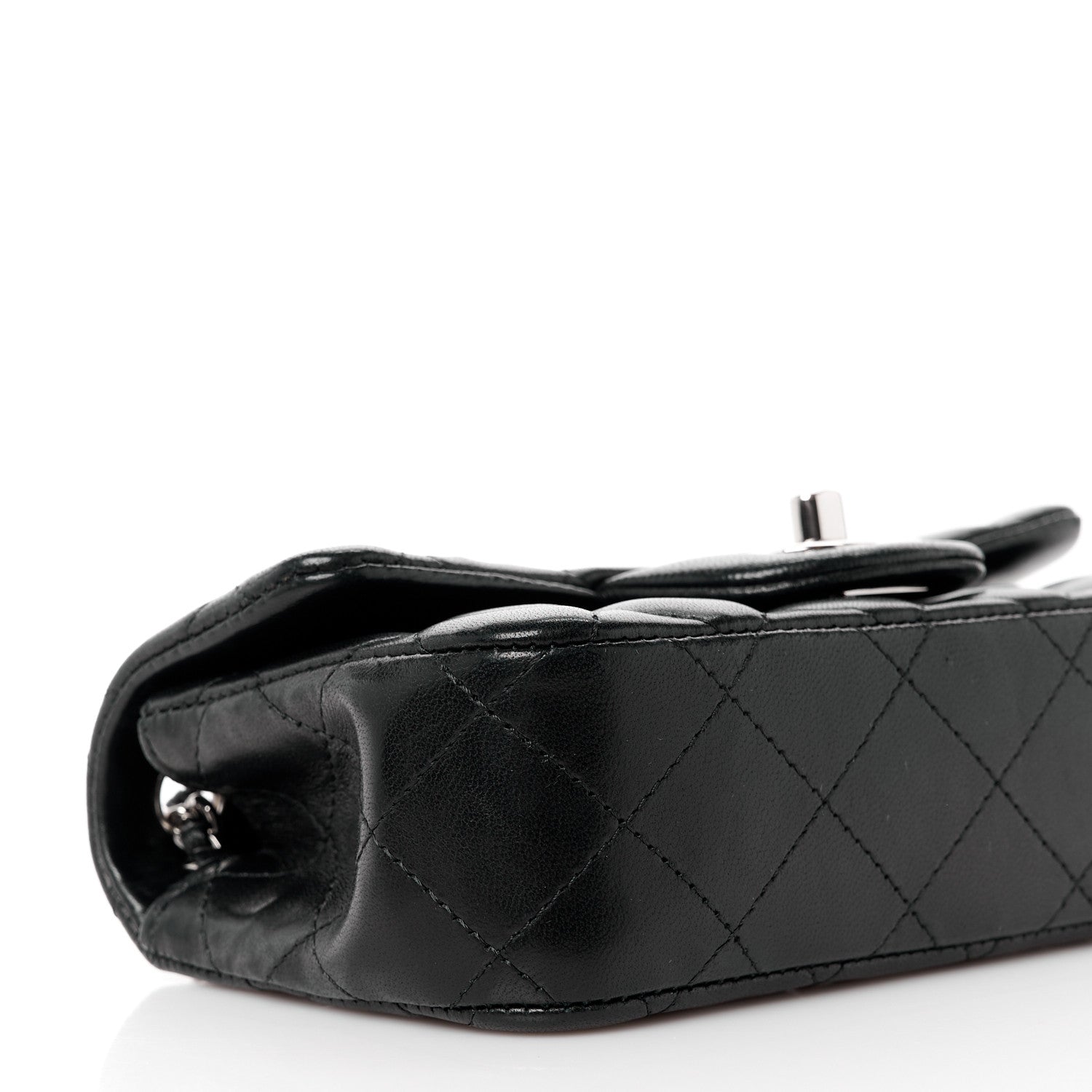 Chanel Lambskin Quilted Extra Mini Flap Black 11 of 13