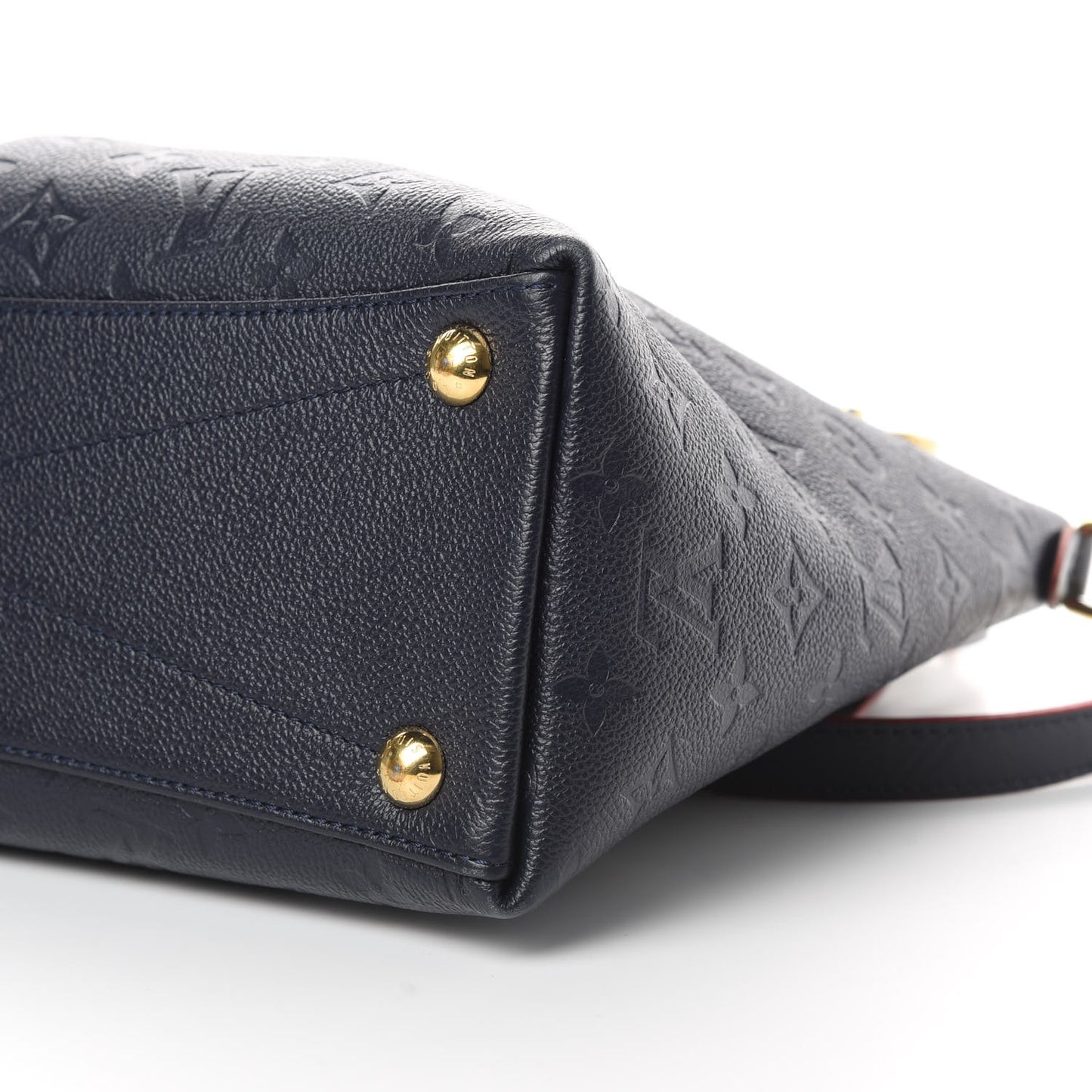 Empreinte V Tote MM Marine Rouge