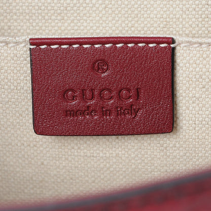 Gucci Soft Guccissima Medium Emily Chain Shoulder Bag Classic Ruby 6 of 7