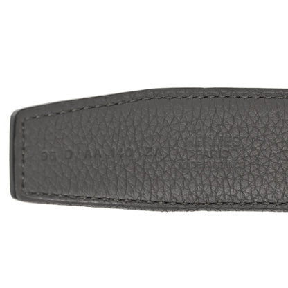 Hermes Box Togo 32mm H Belt 95 Black Etain 5 of 6