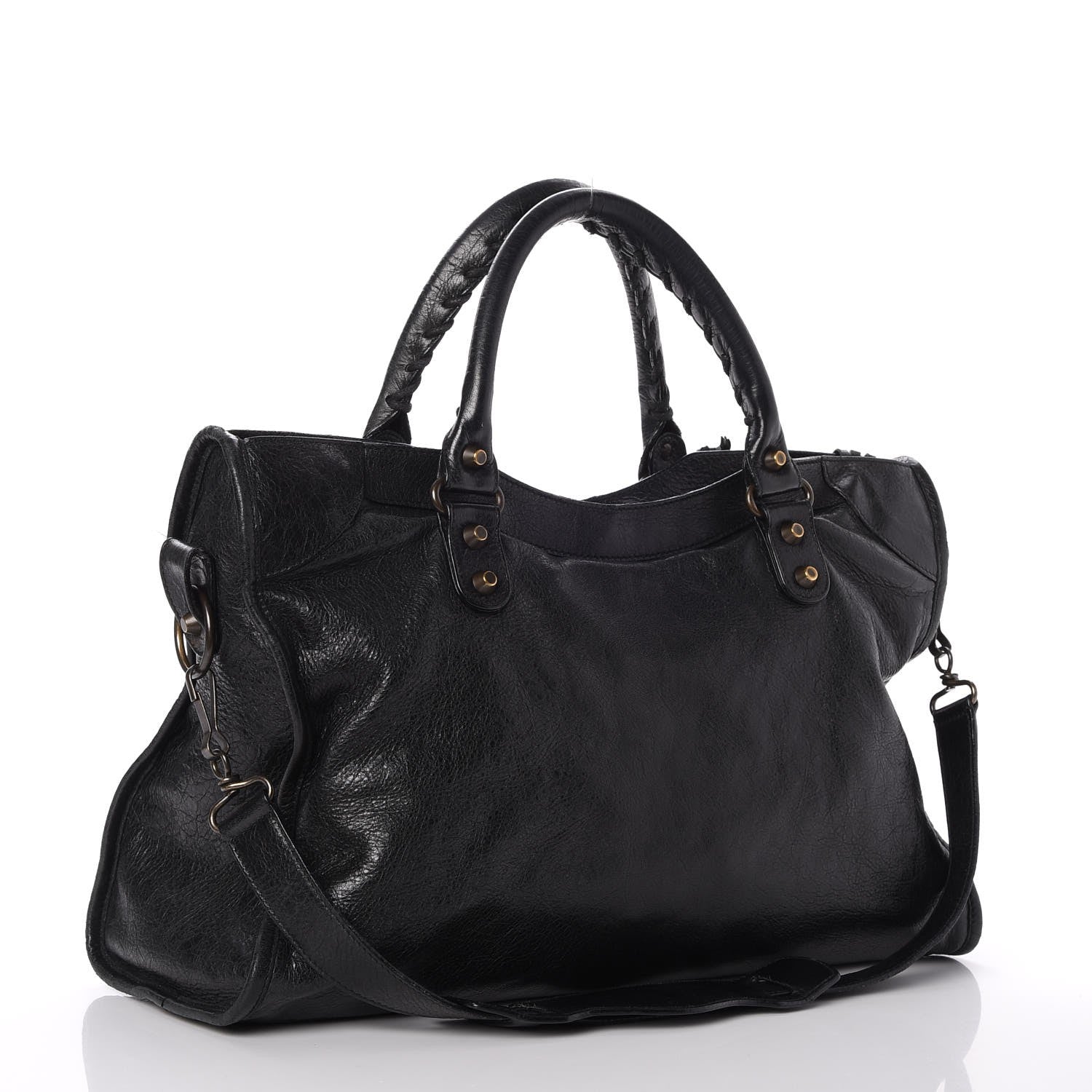 Balenciaga Agneau Classic Hardware City Black 4 of 8