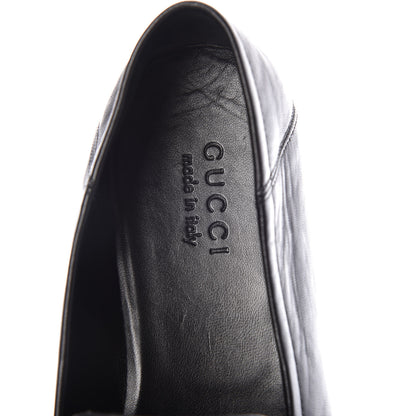 Gucci Lambskin Mens Brixton Horsebit Loafers 10 Black 9 of 11