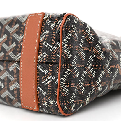 Goyard Goyardine Voltaire III Tote Black Gold 9 of 11