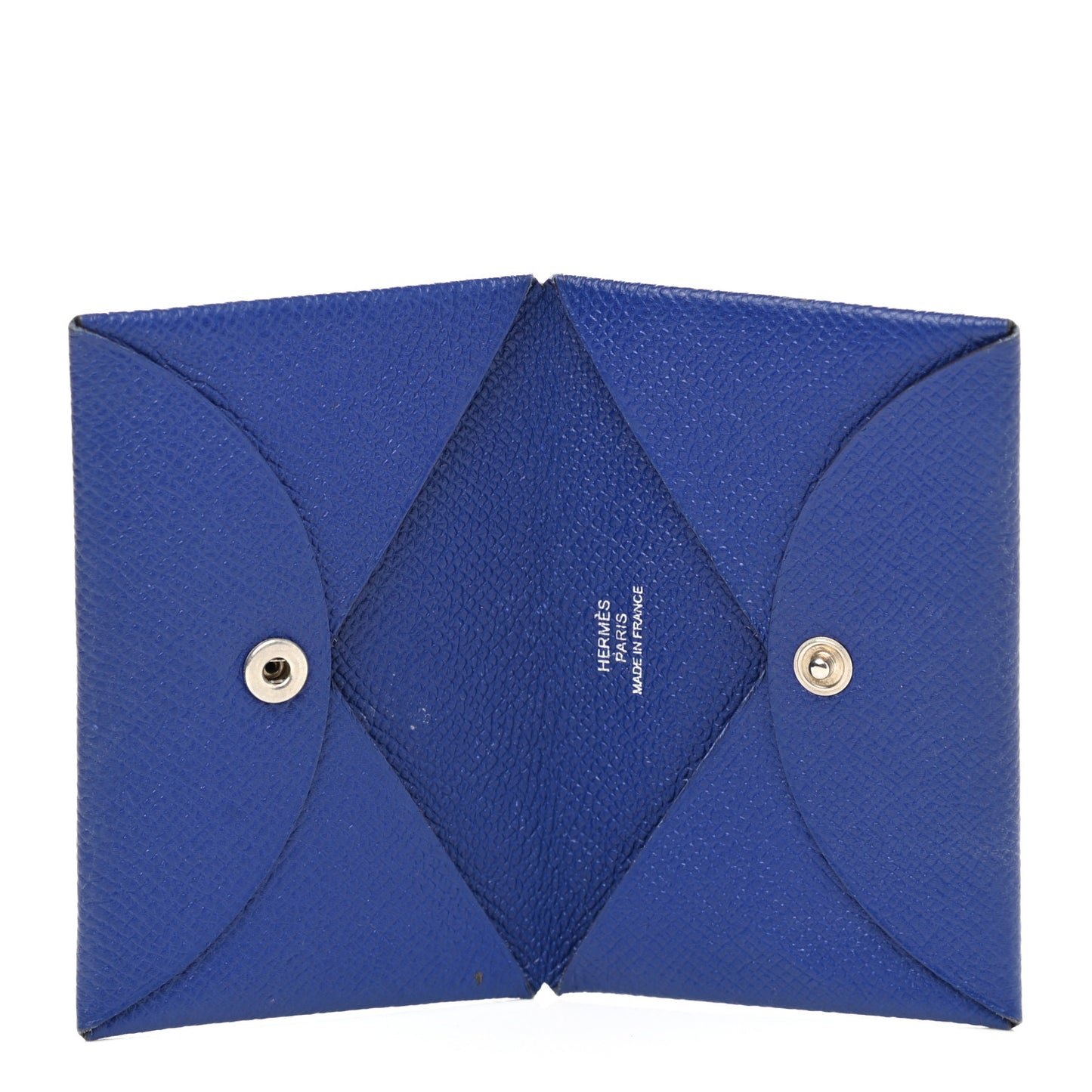 Epsom Calvi Card Case Bleu Electrique