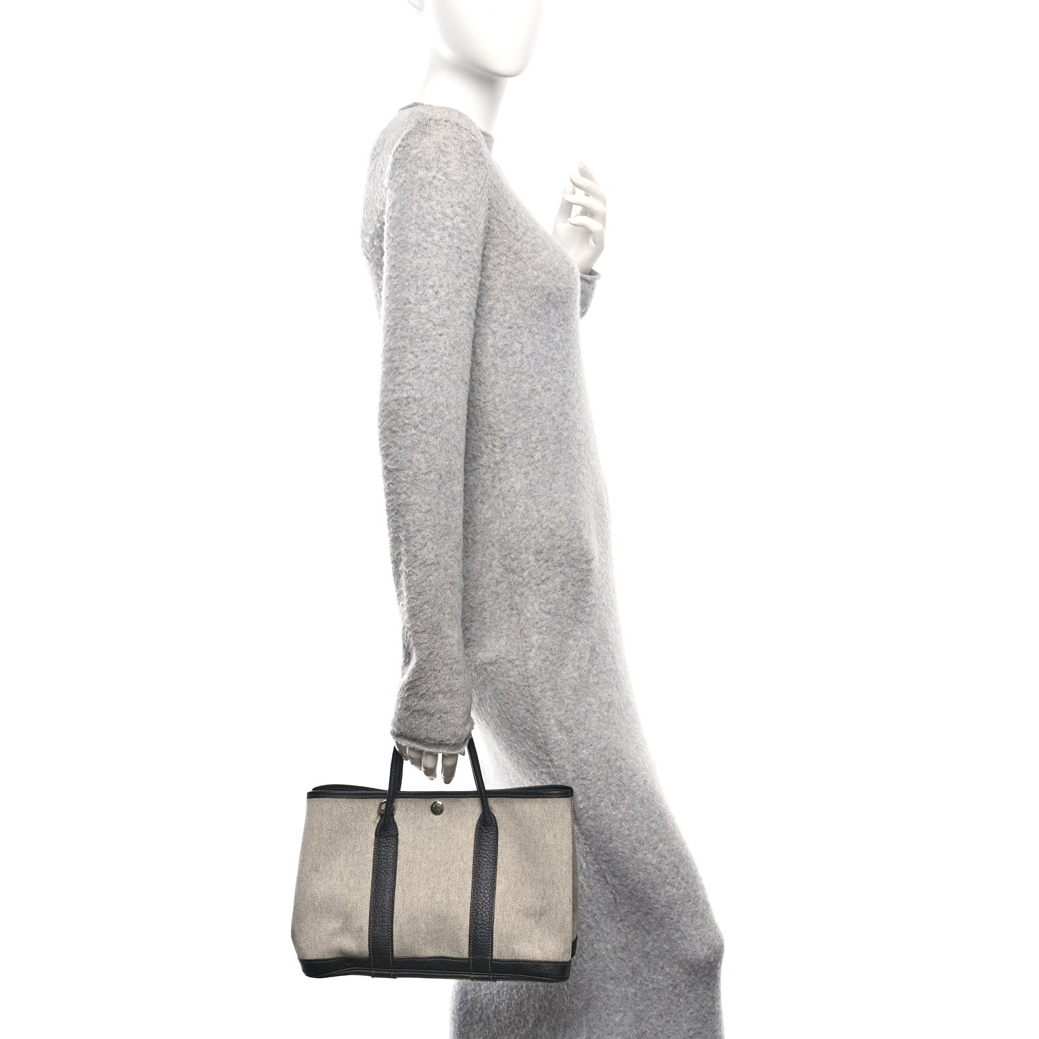 Hermes Buffle Skipper Toile Garden Party 30 TPM Black 3 of 11