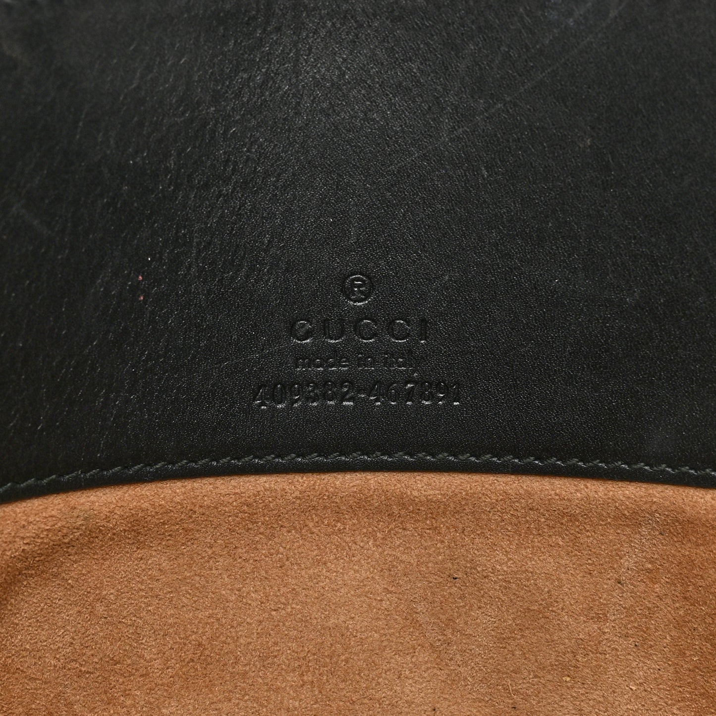 Calfskin Embossed XL Clutch Black