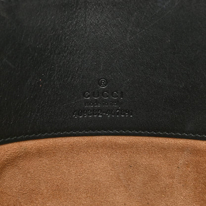 Gucci Calfskin Embossed XL Clutch Black 6 of 14