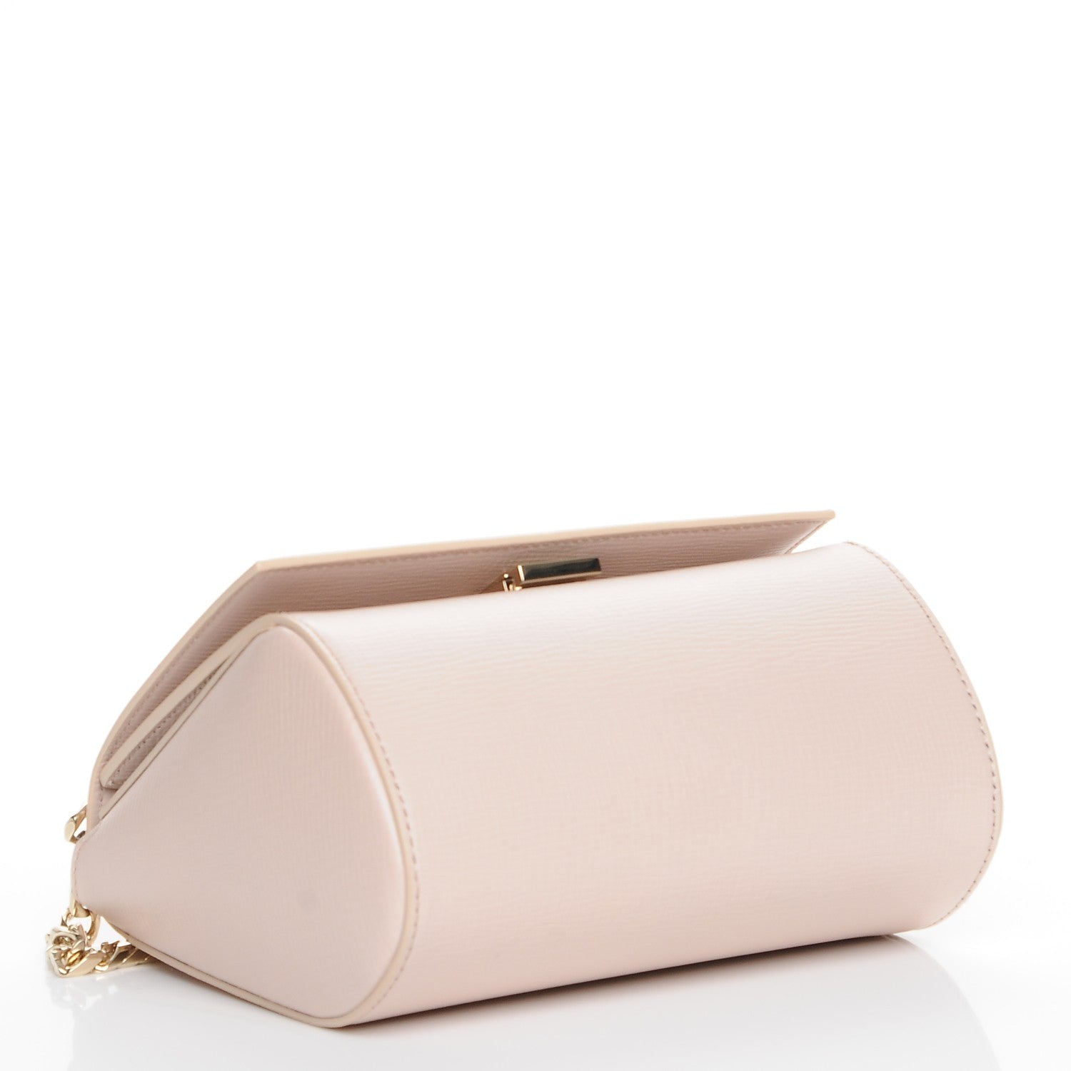 Givenchy Textured Calfskin Mini Pandora Box Chain Crossbody Bag Powder Pink 4 of 7