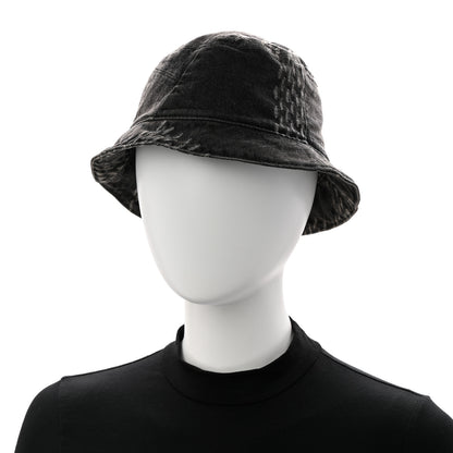 Louis Vuitton x NIGO Monogram Giant Denim Giant Damier Wave Sun Hat 60 Gray 2 of 8