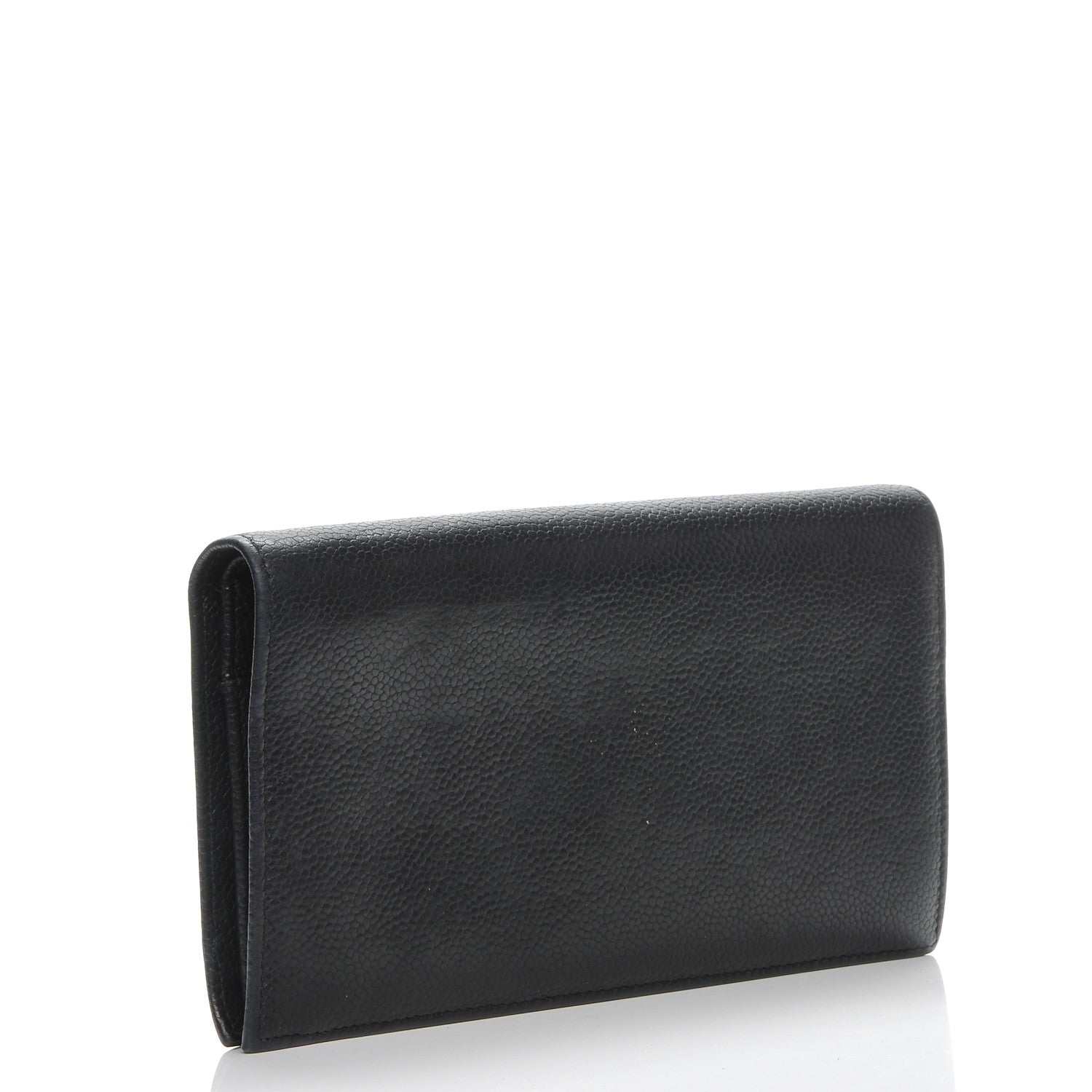 Chanel Caviar Timeless CC Yen Wallet Black 3 of 8