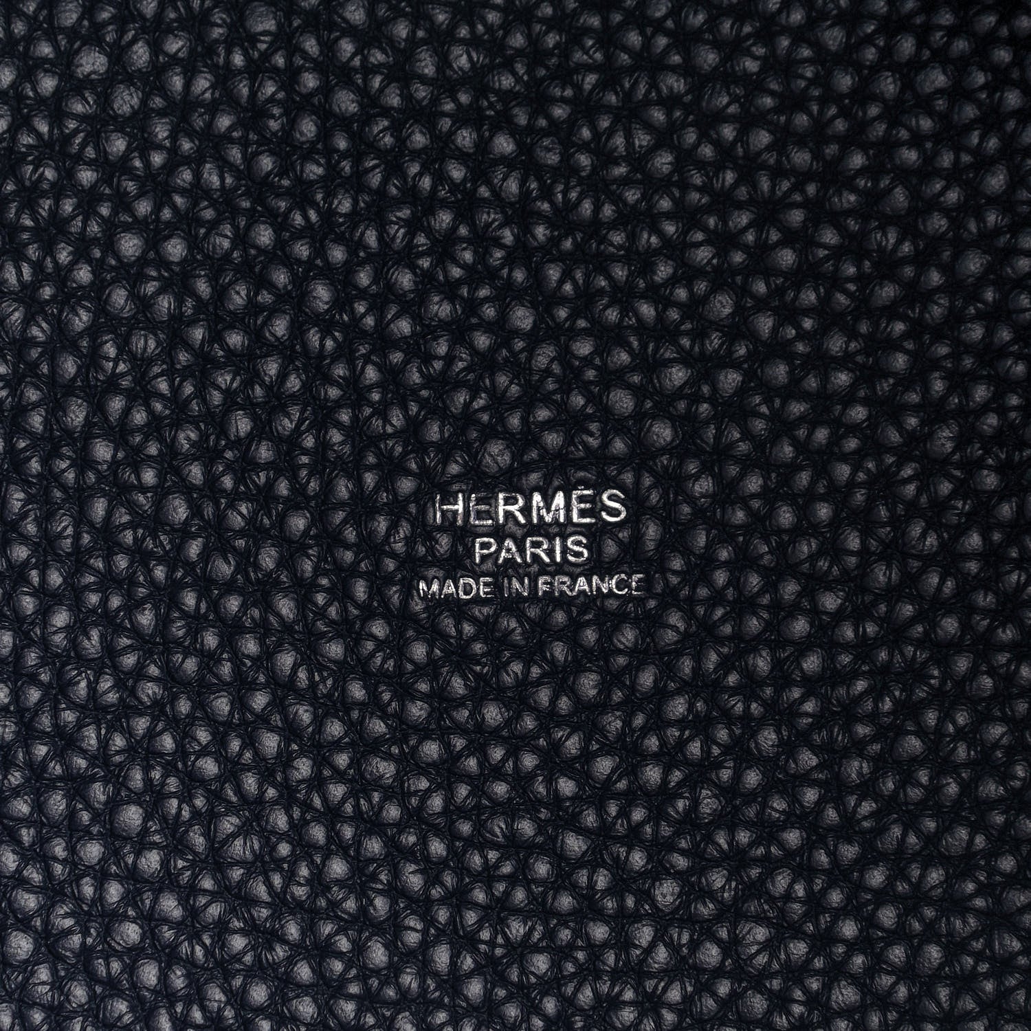 Hermes Taurillon Clemence Swift Eclat Picotin Lock 18 PM Bleu Nuit Rose Pourpre 6 of 9