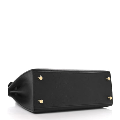 Hermes Epsom Kelly Sellier 25 Black 4 of 14