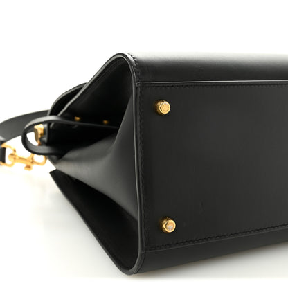 Dolce & Gabbana Vitello Morbido Large Sicily 58 Bag Black 8 of 9