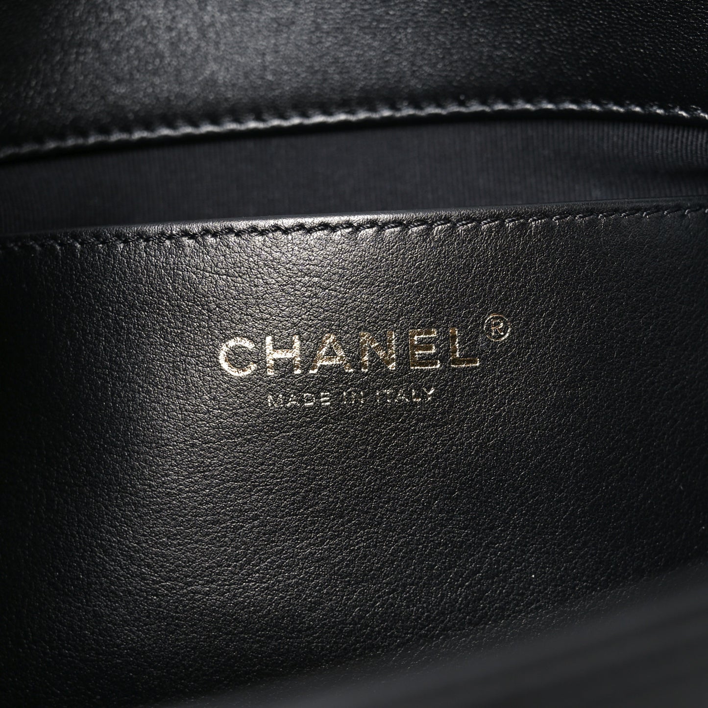 Lambskin Quilted Crossbody Flap Black
