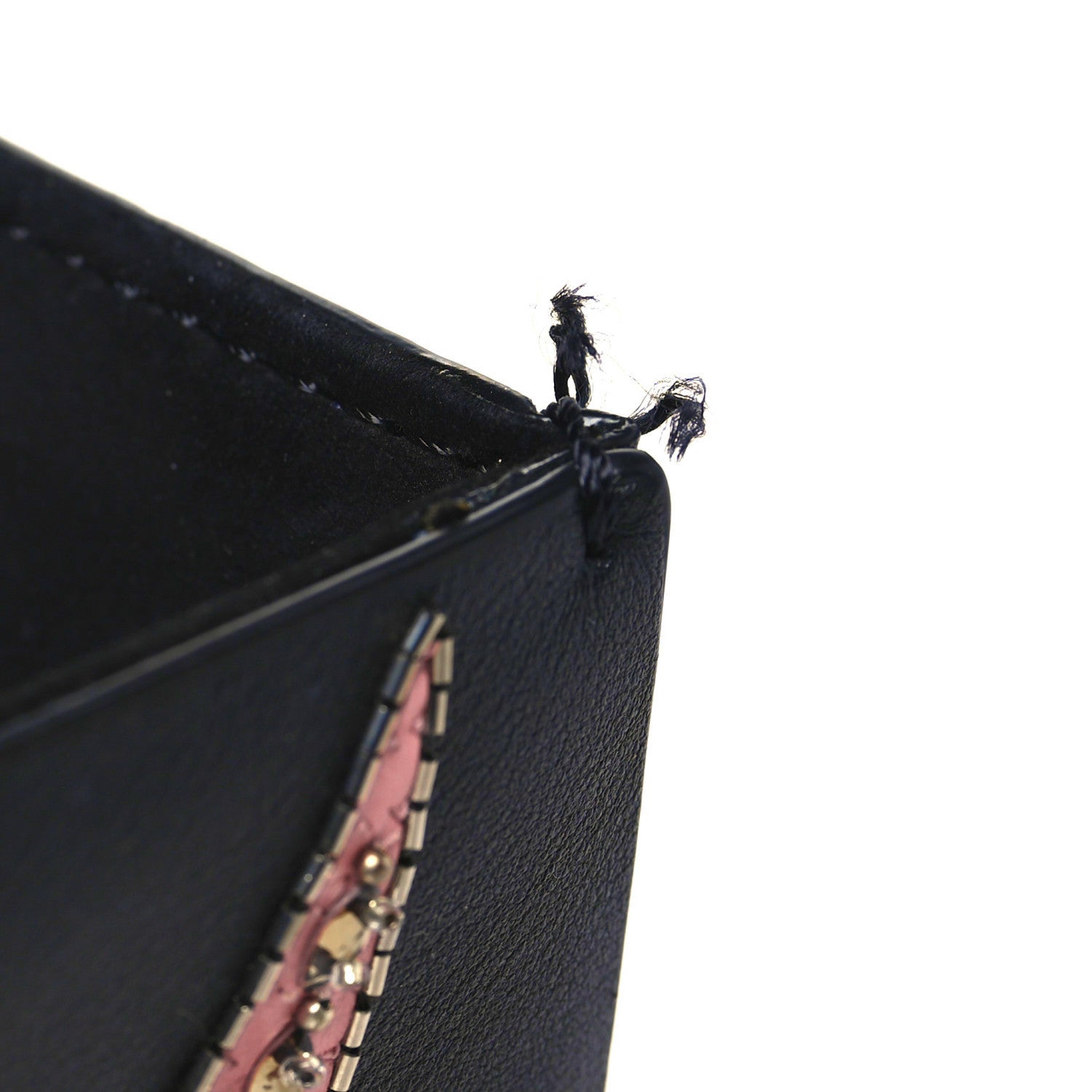 Valentino Garavani Vitello Crystal Loveblade Embellished Medium Glam Lock Rockstud Flap Black 10 of 12