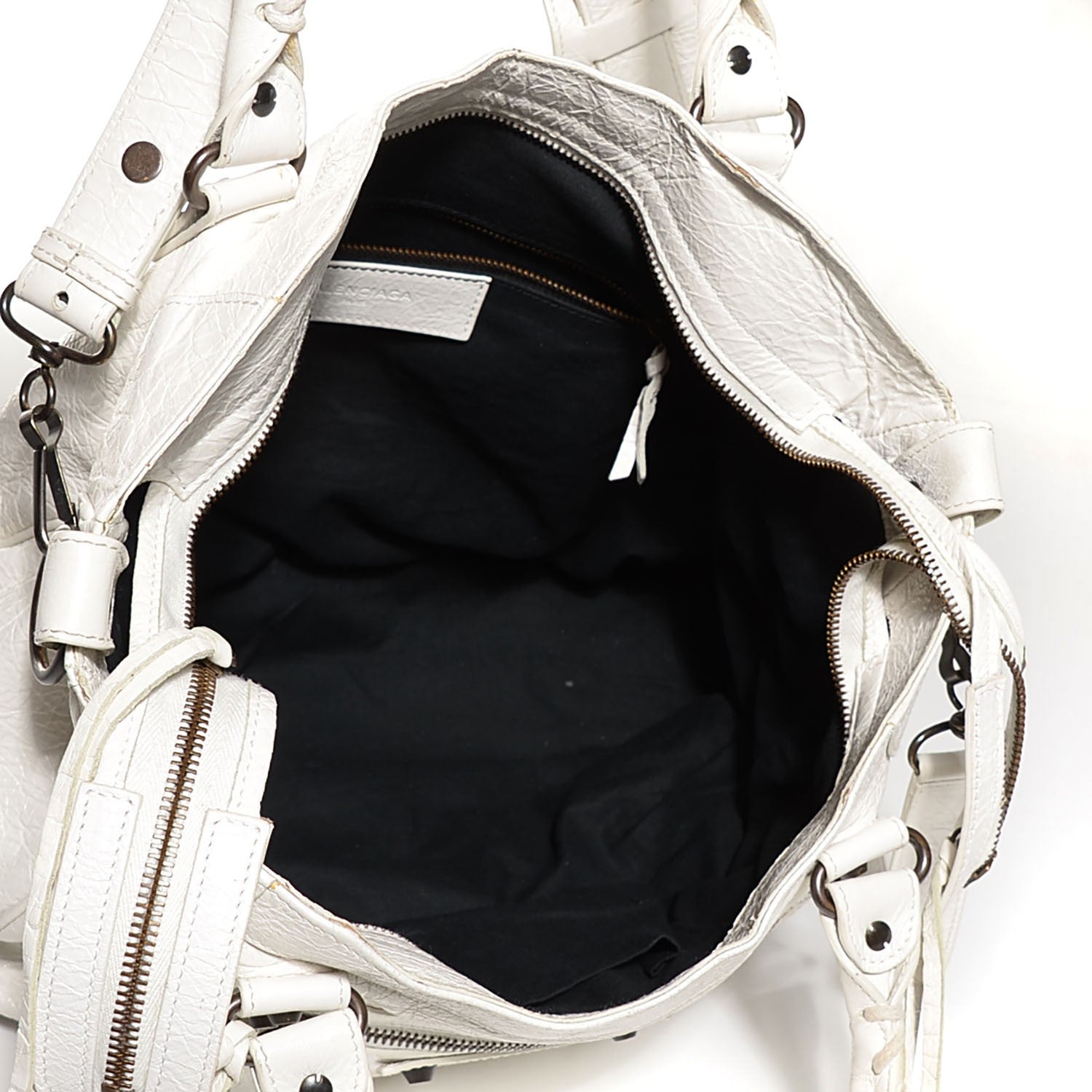 Balenciaga Agneau Classic Hardware Velo Creme Ivory 6 of 12