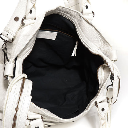 Balenciaga Agneau Classic Hardware Velo Creme Ivory 6 of 12