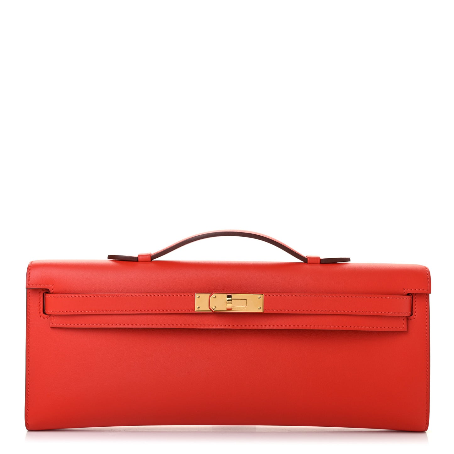 Swift Kelly Cut Clutch Pochette Capucine