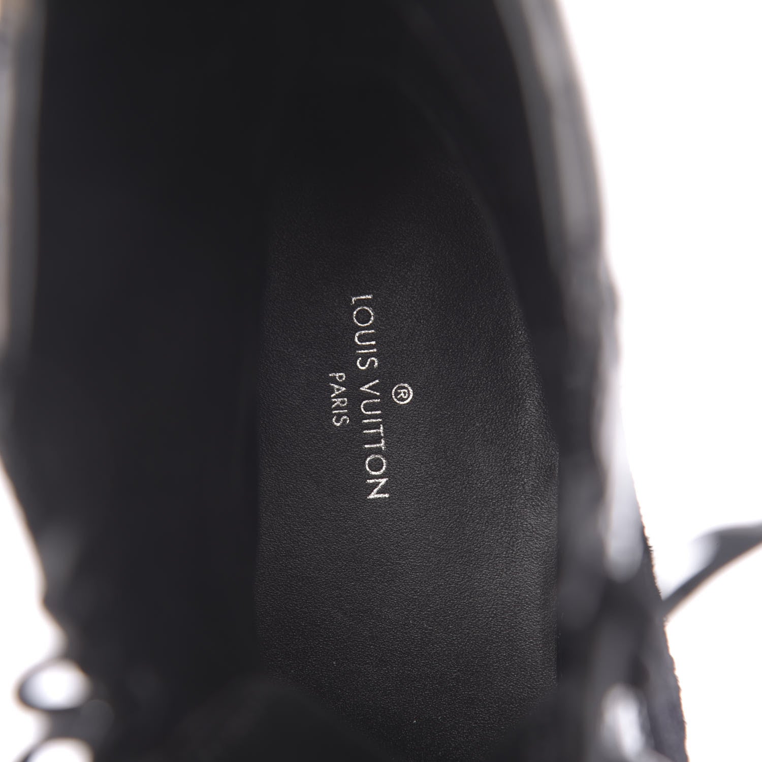 Louis Vuitton Suede Calfskin Monogram Laureate Platform Desert Boots 39 Black 7 of 8