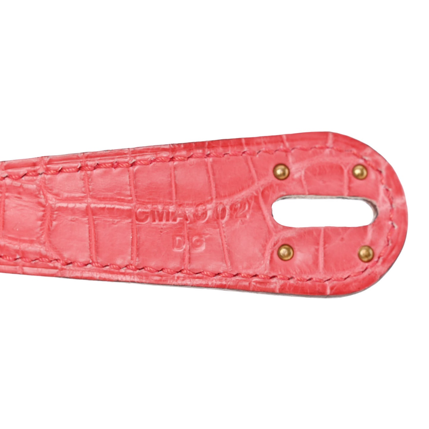 Matte Niloticus Crocodile Lindy 30 Bougainvillier