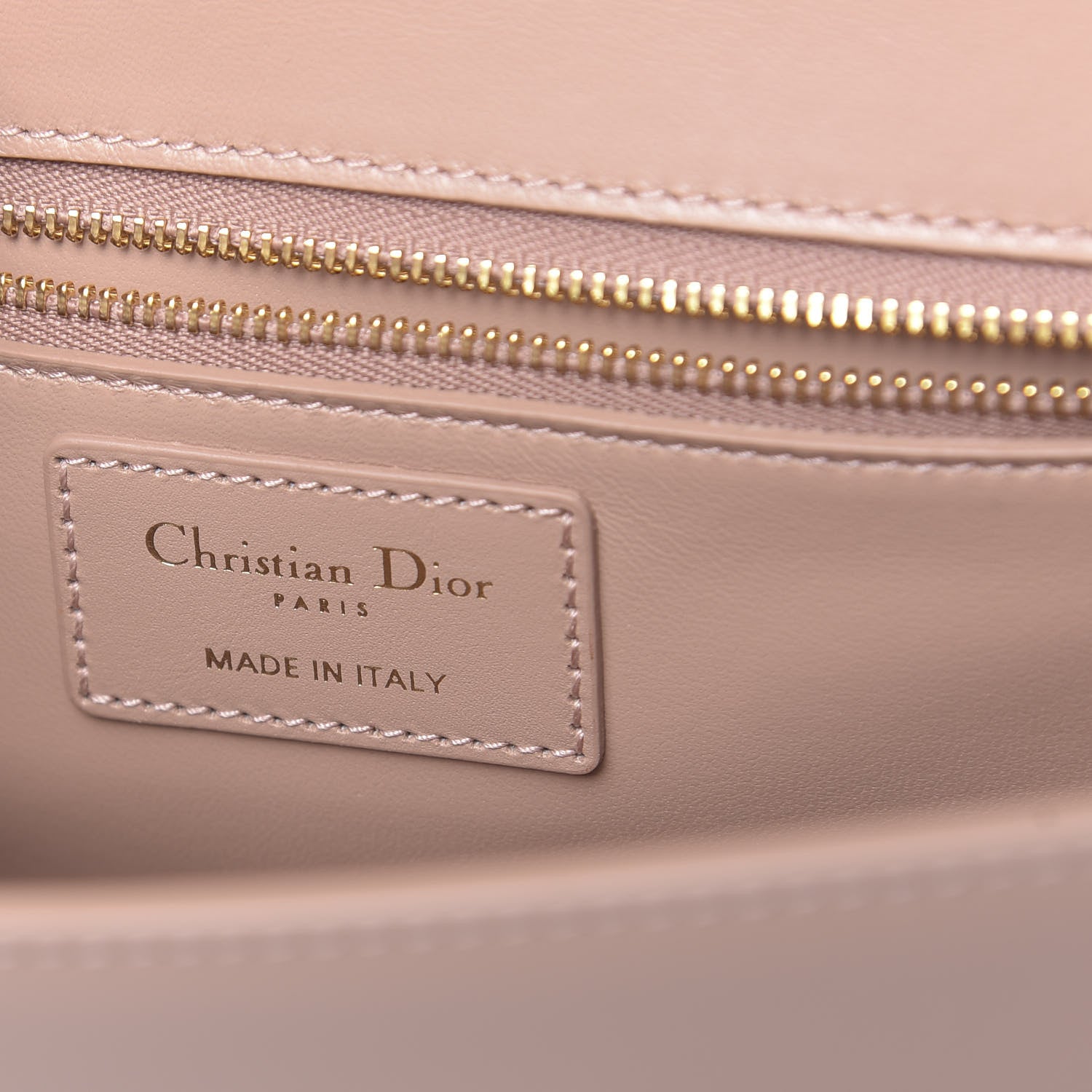Christian Dior Calfskin 30 Montaigne Flap Bag Pale Pink 6 of 10