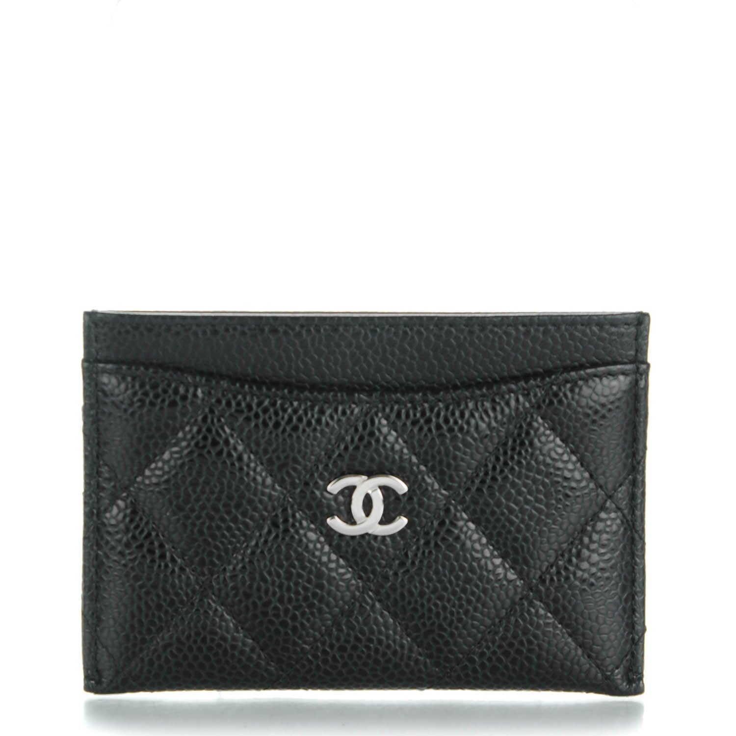 Chanel Caviar Quilted Card Holder Black 1 of 8