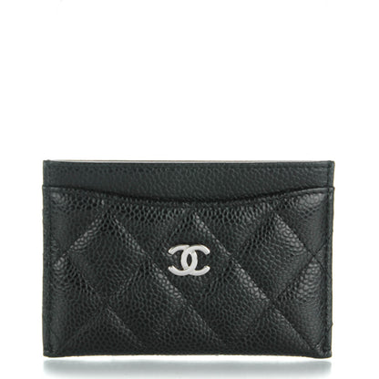 Chanel Caviar Quilted Card Holder Black 1 of 8