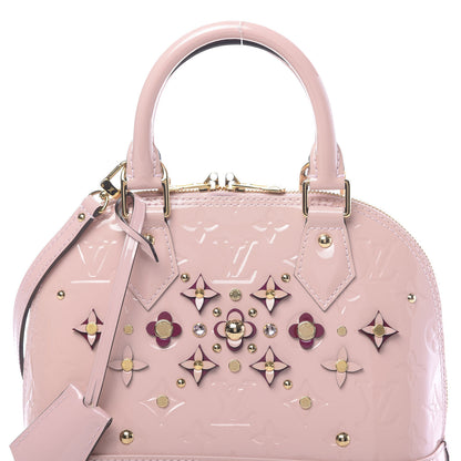 Louis Vuitton Vernis Flowers Alma BB Rose Ballerine 8 of 8