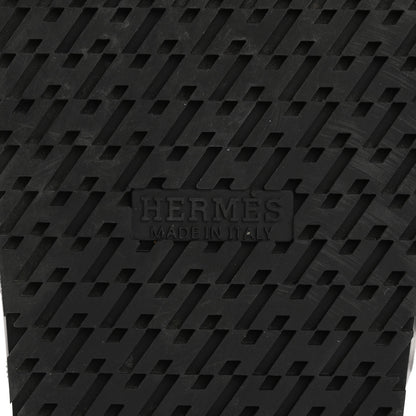 Hermes Calfskin Mens Chypre Sandals 43 Black 8 of 10