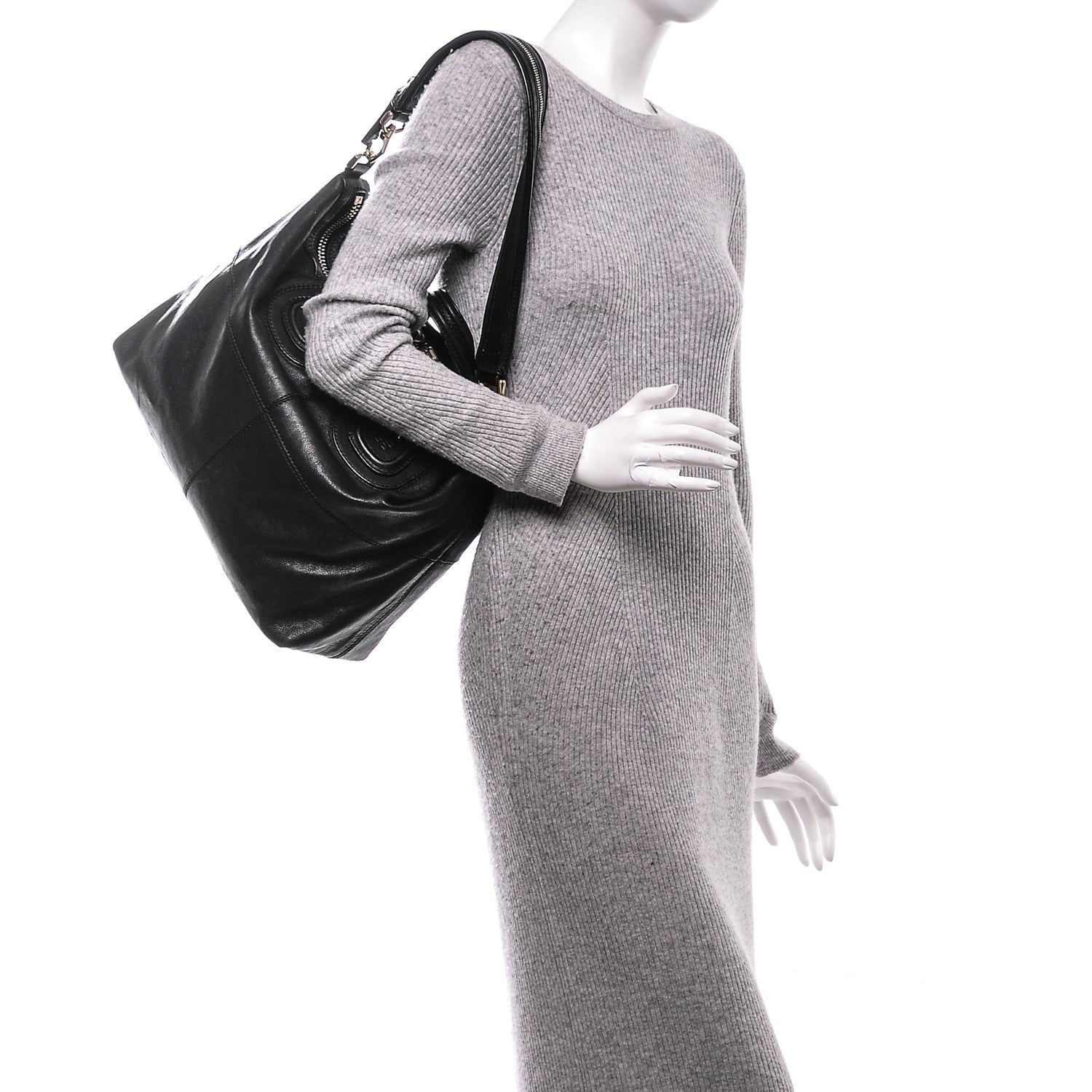 Givenchy Calfskin Medium Nightingale Black 2 of 8