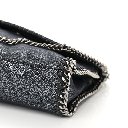 Stella McCartney Chamois Shiny Dotted Mini Falabella Crossbody Bag Ruthenium 8 of 9