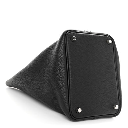 Hermes Taurillon Clemence Picotin Lock 18 PM Black 4 of 11