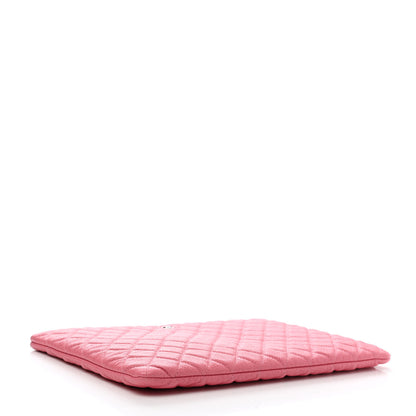 Chanel Caviar Quilted Large Cosmetic Case Rose Pink 4 of 7