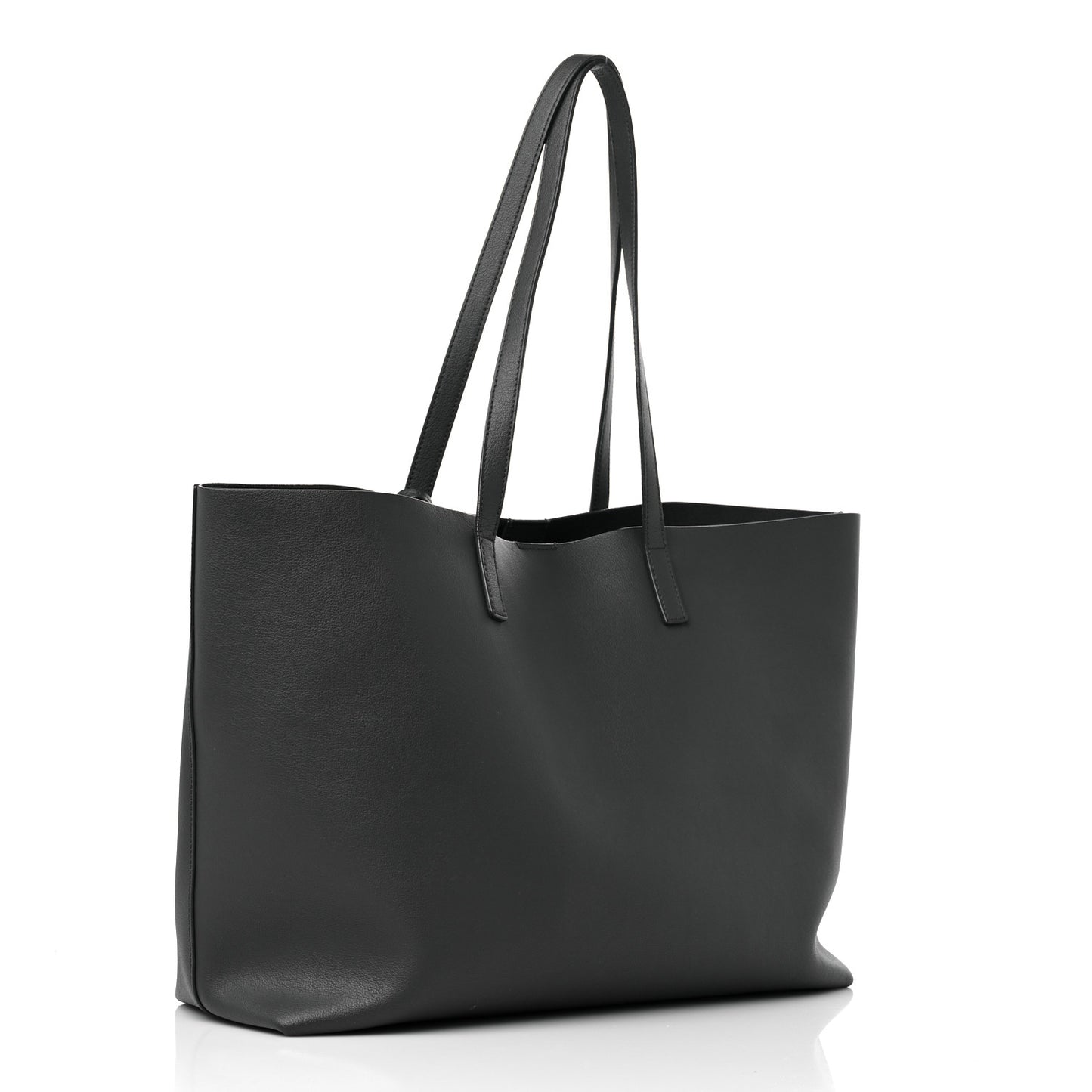 Calfskin Large Shopping Tote Fog