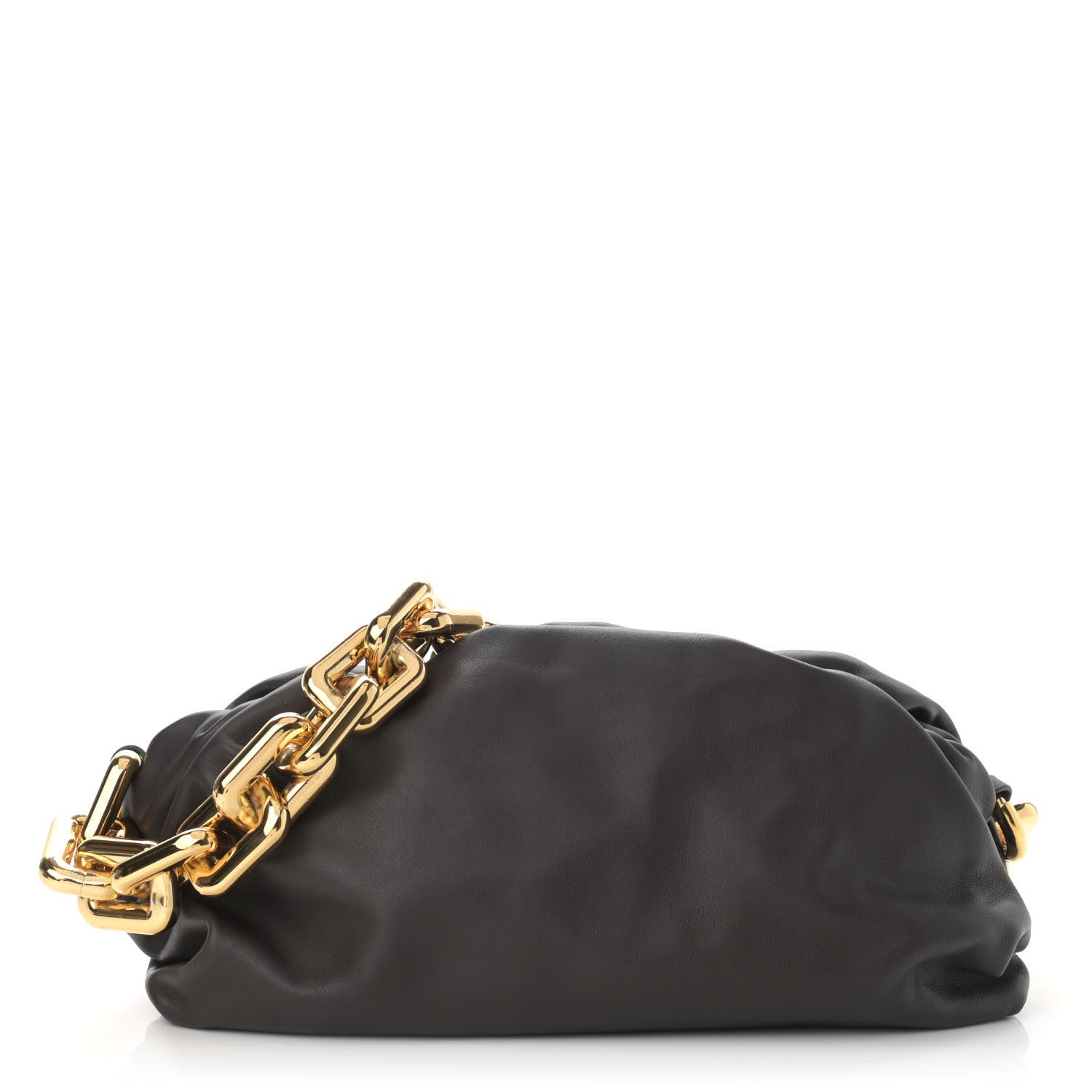 Bottega Veneta Calfskin The Pouch Chain Fondant 1 of 10