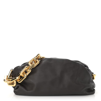 Bottega Veneta Calfskin The Pouch Chain Fondant 1 of 10
