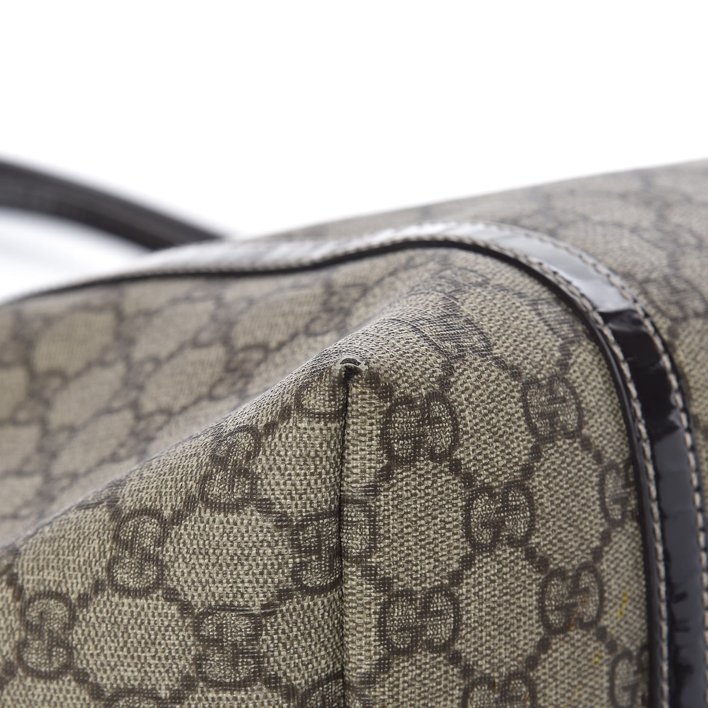 GG Plus Monogram Medium Joy Tote Dark Brown