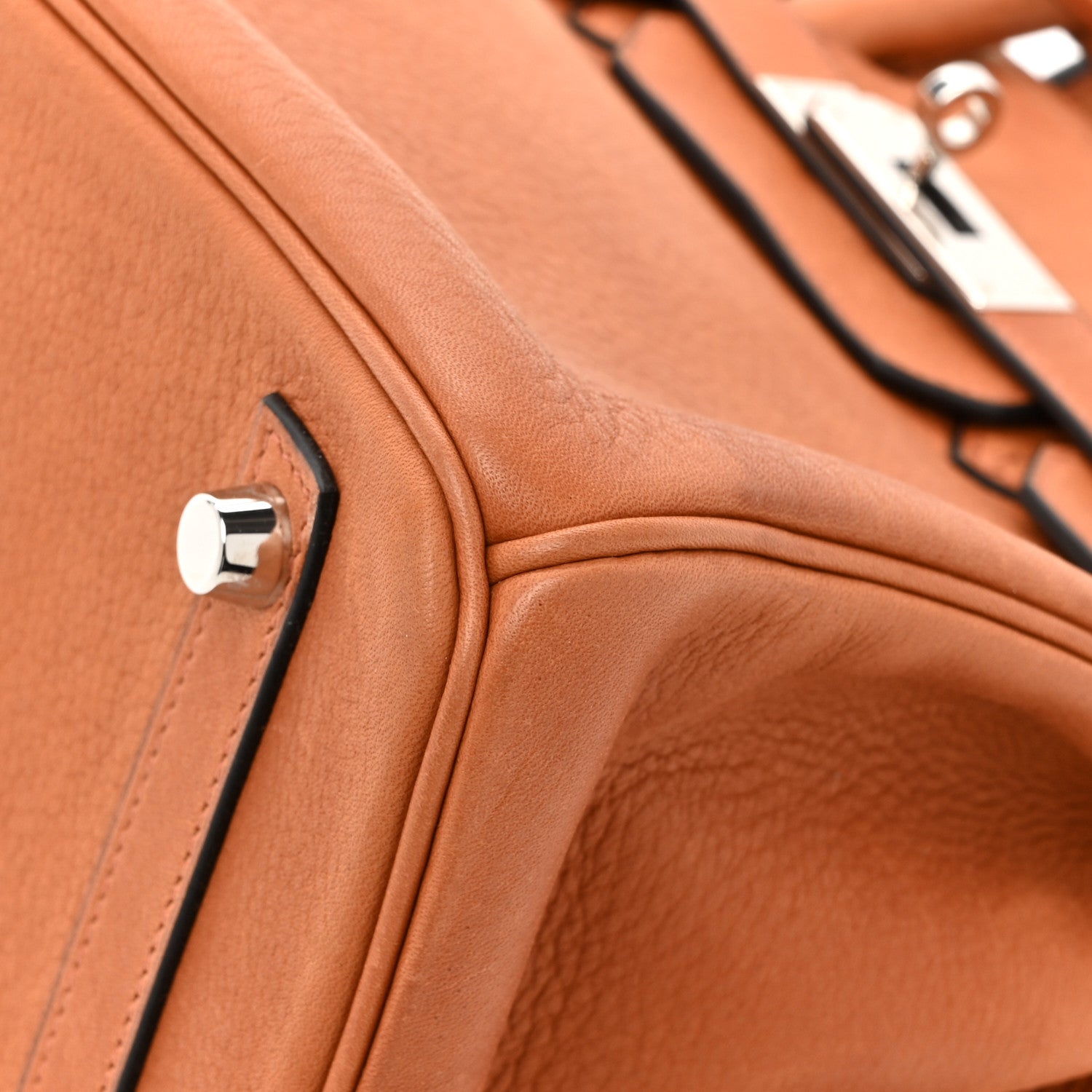 Hermes Taurillon Saddle Birkin 30 Cuivre 12 of 18