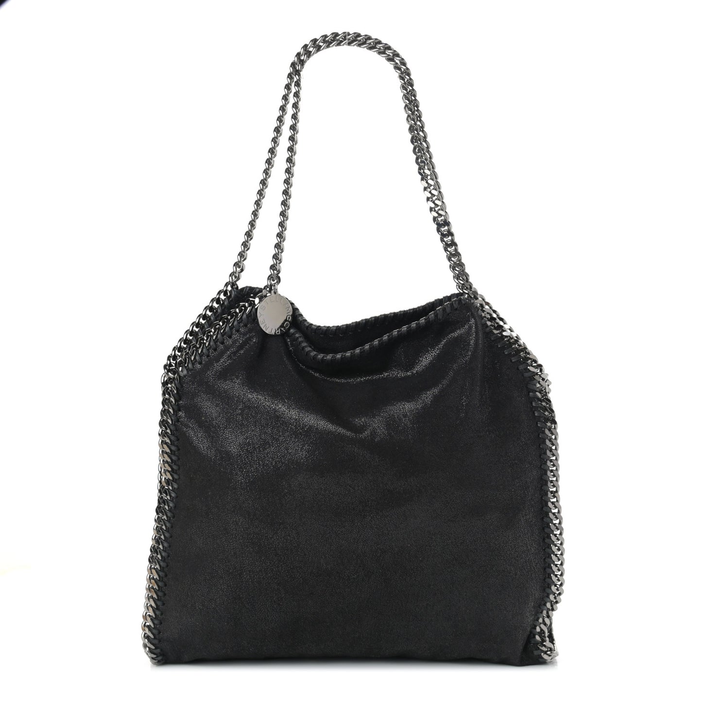 Shaggy Deer Small Falabella Tote Black
